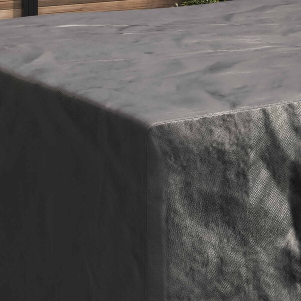 vidaXL Husă pentru mobilă Simplu Negru 240 x 190 x 90 cm 420D