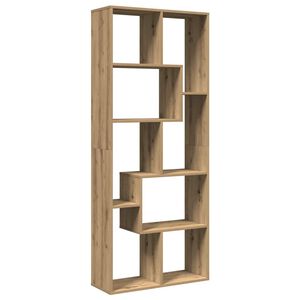 vidaXL Bibliotecă/separator cameră stejar artizanal 67x25x161,5cm lemn