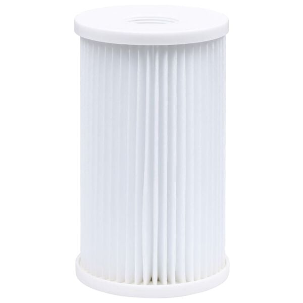 vidaXL Skimmer de piscină suspendat și pompă cu adaptor 16 cm plastic