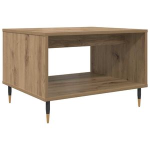 vidaXL Masă de cafea stejar artizanal 60 x 50 x 40 cm Lemn prelucrat