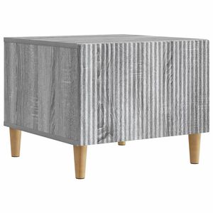vidaXL Masă de cafea Sonoma gri 49 x 50 x 40 cm Lemn prelucrat