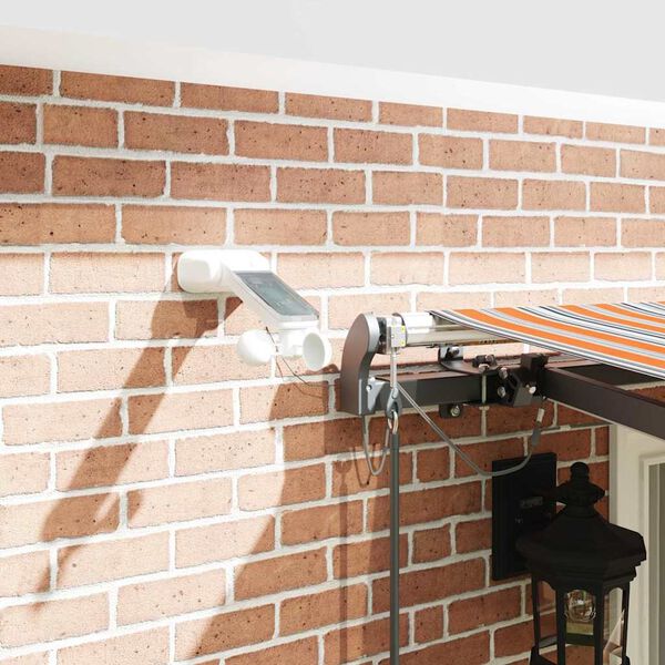 vidaXL Cortina Retractabilă cu Multicolour 400 × 300 cm țesătură