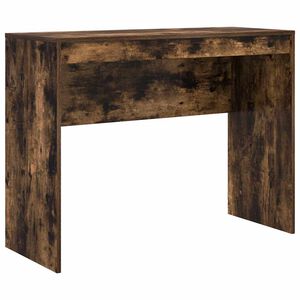vidaXL Birou Stejar fumuriu 100 x 40 x 76 cm