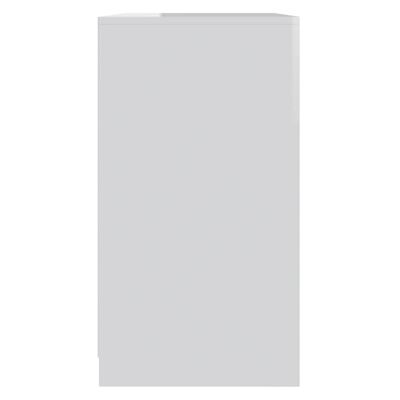 vidaXL Servantă, alb extralucios, 70x40,5x75 cm, PAL