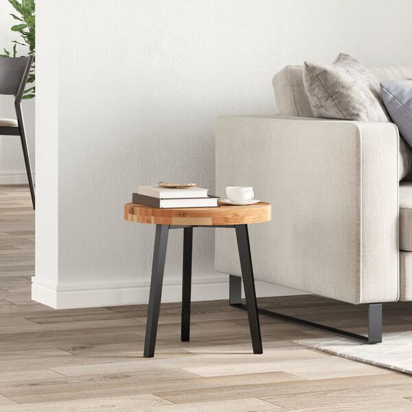 vidaXL Blat de masă rotund, Ø40x4 cm, lemn masiv de acacia