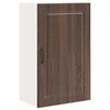 vidaXL Dulap de perete PORTO Stejar &icirc;nchis 50 x 31 x 80 cm