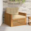 vidaXL Set de canapele de exterior Lemn de acacia solid și poliester
