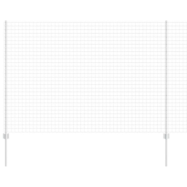 vidaXL Gard cu St&acirc;lp Argintiu 1,5 x 10 m Oțel