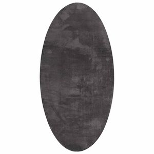 vidaXL Covor HUARTE Antracit 80 x 150 cm 100% Polyester