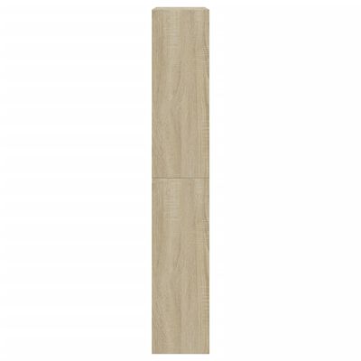 vidaXL Pantofar, stejar sonoma, 60x21x125,5 cm, lemn compozit