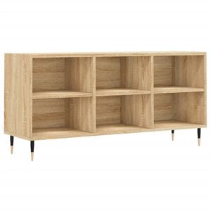 vidaXL Comodă TV, stejar sonoma, 103,5x30x50 cm, lemn compozit