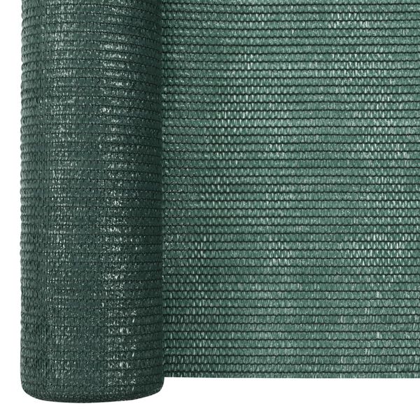 vidaXL Plasă pentru intimitate, verde, 3,6x10 m, HDPE, 75 g/m&sup2;