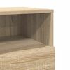 vidaXL Noptiere 2 buc cu 2 sertare Stejar Sonoma 36x36x68 cm