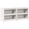 vidaXL Dulap de bucătărie de exterior MEPPEL 2 buc. Alb