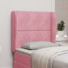 vidaXL Ureche pentru Tăblie Roz 80 x 23 x 6 cm Catifea