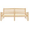 vidaXL Cadru de pat, 140x200 cm, lemn masiv de pin