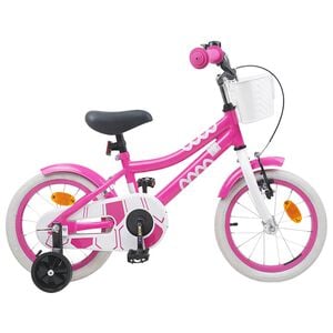 vidaXL Bicicletă pentru Copii 12 Inci pentru 2-4 ani Roz