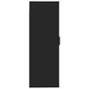 vidaXL Dulap TV montat pe perete, negru, 40x34,5x100 cm