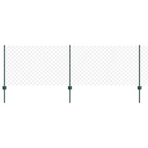 vidaXL Gard cu St&acirc;lp Verde