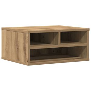 vidaXL Suport pentru imprimantă Stejar Artizanal 49 x 40 x 22,5 cm