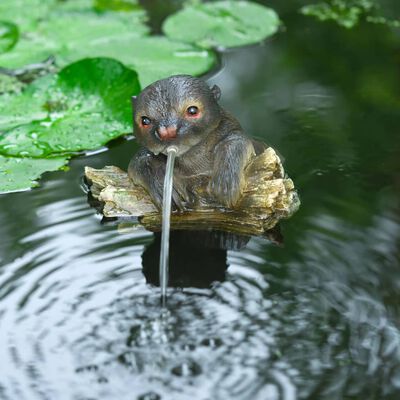442057 Ubbink Floating Spitter Garden Fountain Otter