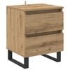 vidaXL Dulap de noapte Stejar Artizanal 40 x 35 x 50 cm Lemn prelucrat