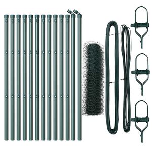 vidaXL St&acirc;lp de gard. Verde