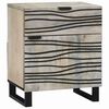 vidaXL Dulap de noapte Alb 50 x 33 x 60 cm Lemn prelucrat