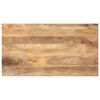vidaXL Blat de masă 100x70x2,5 cm dreptunghiular, lemn masiv de mango
