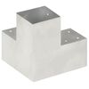 vidaXL Conectori grindă, formă Y, 4 buc, 101x101 mm, metal galvanizat