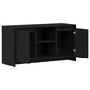 vidaXL Cabinet TV Stejar Negru 102 x 37,5 x 52,5 cm Lemn compozit