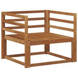 vidaXL Canapea Medie pentru Exterior Lemn Solid de Acacia natural