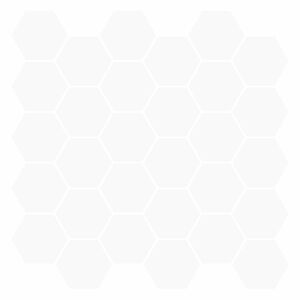 vidaXL Placă hexagonală 10 buc. Alb 30 x 30 cm Poliuretan și PET