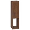 vidaXL Dulap lateral pentru baie natural 25 x 25 x 100 cm
