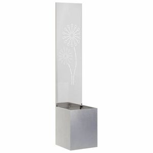 vidaXL Ecran de intimitate pentru grădină Argintiu 32 x 32 x 150 cm