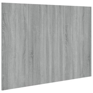 vidaXL Tăblie de pat, gri sonoma, 120x1,5x80 cm, lemn compozit