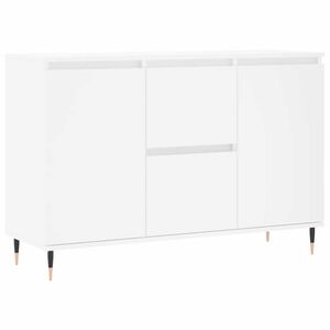 vidaXL Servantă, alb, 101,5x35x70 cm, lemn prelucrat