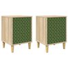 vidaXL Dulap de noapte GELEEN 2 buc. Stejar Sonoma 36 x 33 x 50 cm