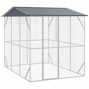 vidaXL Cușcă pentru păsări Antracit 227 x 310 x 247 cm