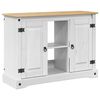 vidaXL Suport pentru acvariu Corona Alb și maro 101,5 x 37 x 73 cm