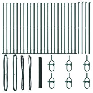 vidaXL St&acirc;lp de gard. Verde