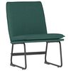 vidaXL Scaun de relaxare, verde &icirc;nchis, 52x75x76 cm, material textil