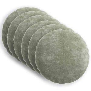 vidaXL Husă pentru pernă 6 buc. HEERLEN Verde &Oslash; 30 cm