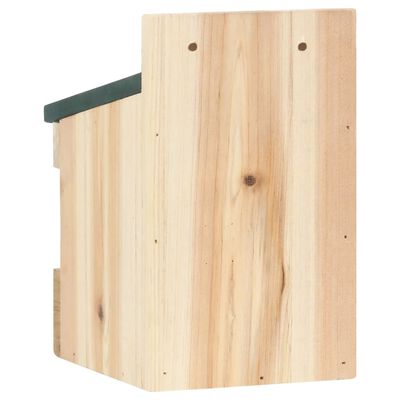vidaXL Căsuțe de păsărele, 4 buc. 12x16x20 cm, lemn de brad