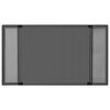 vidaXL Plasă insecte extensibilă ferestre, antracit, (75-143)x50 cm