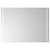vidaXL Oglindă de baie cu LED, 70x50 cm