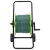 vidaXL Cărucior tambur furtun verde set racorduri furtun 0,75" 30m PVC