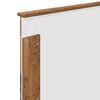 vidaXL Cadru de pat cu headboard Lemn vechi 100 x 200 cm Lemn compozit