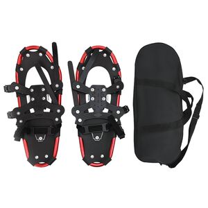 vidaXL 3 &icirc;n 1 răchițe de zăpadă Roșu și Negru 53,5 x 21 cm