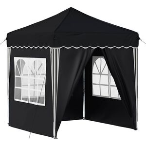 vidaXL Cort de Petrecere Pop-up 195 x 195 x 245 cm Antracit